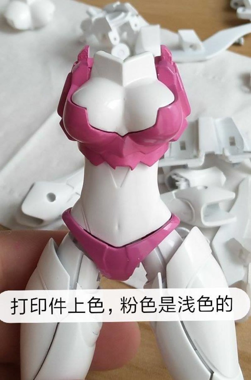 EX-01 NICEE Color Testshots Show Unofficial Arcee and Packaging 